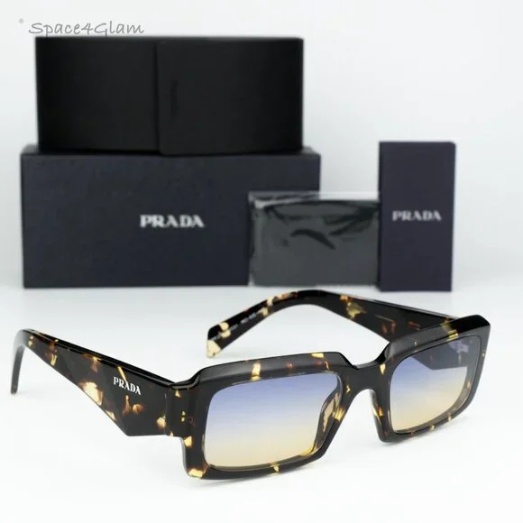 Prada | Accessories | New Prada Pr27zs 6o5e Black Tortoise  display picture 2
